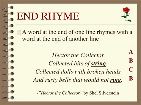 what is an end rhyme in poetry? it's like the final notes of a symphony that echo in your mind long after the poem has ended.